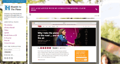 Desktop Screenshot of handelatthepiano.com